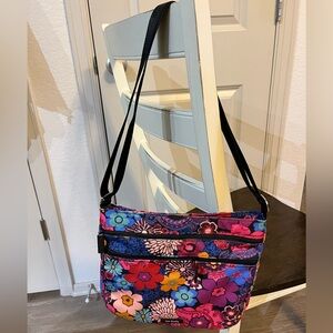 Vera Bradley Floral Fiesta Crossbody Handbag